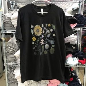 Vintage Flower Tee , Graphic Tee , Vintage Tee